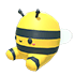 An Adopt Me Bumblebee Hat
