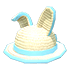 An Adopt Me Bunny Straw Hat