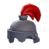 An Adopt Me Knight Helmet