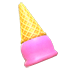 An Adopt Me Ice Cream Cone Hat