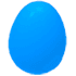 An Adopt Me Blue Egg