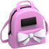 An Adopt Me Pink Designer Backpack