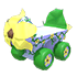 An Adopt Me Plant Powered Roller Skates