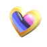 An Adopt Me Omnisex Pride Pin