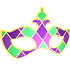 An Adopt Me Purple Masquerade Mask