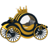 An Adopt Me Royal Carriage