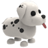 An Adopt Me Dalmatian