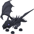 An Adopt Me Shadow Dragon