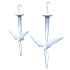 An Adopt Me Wind Turbine Earrings