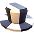 An Adopt Me Striped Tophat