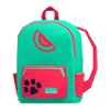 An Adopt Me Watermelon Backpack