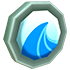 An Adopt Me Wave Badge