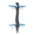 An Adopt Me Icicle Pogo Stick