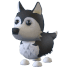 An Adopt Me Husky