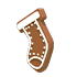 An Adopt Me Gingerbread Stocking Toy