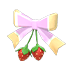 An Adopt Me Strawberry Shortcake Bow