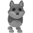An Adopt Me Wolf
