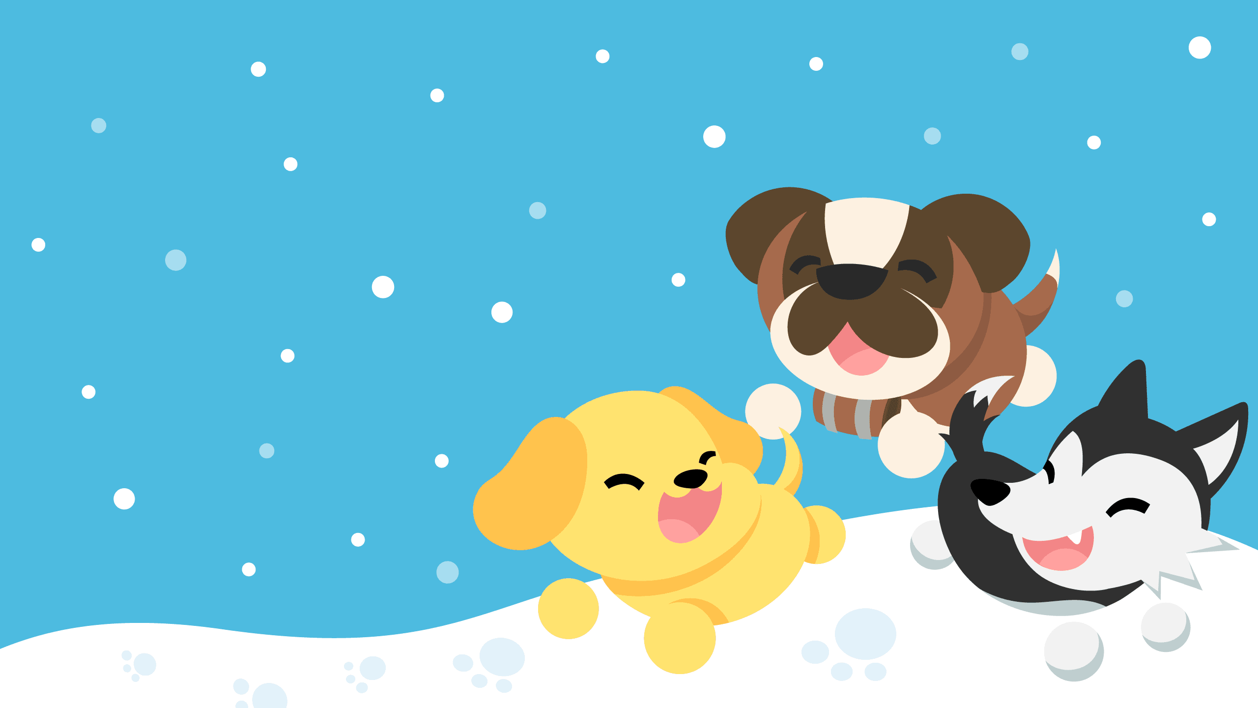 A Happy Dogs Wallpaper wallpaper