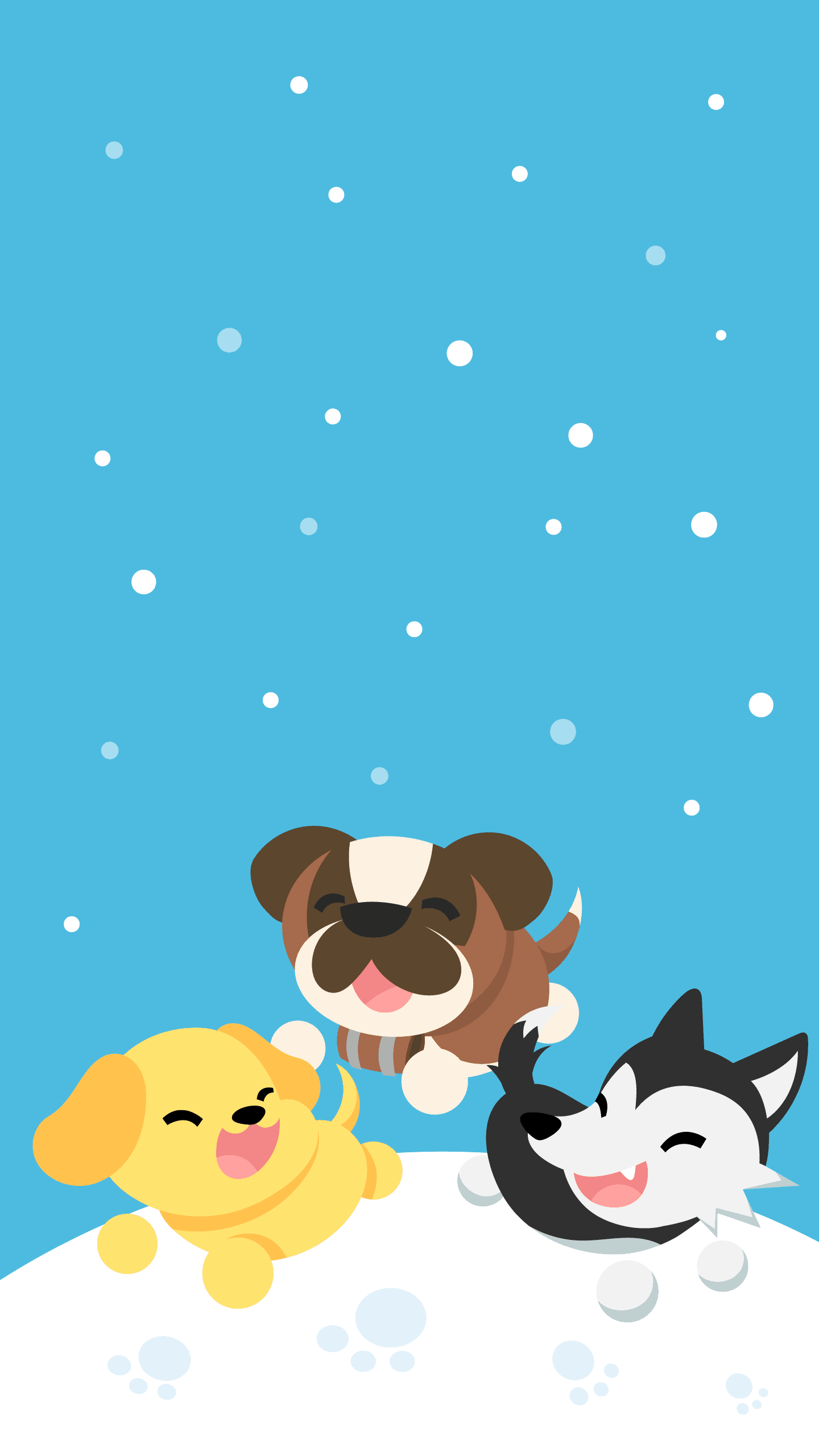 A Happy Dogs Wallpaper wallpaper