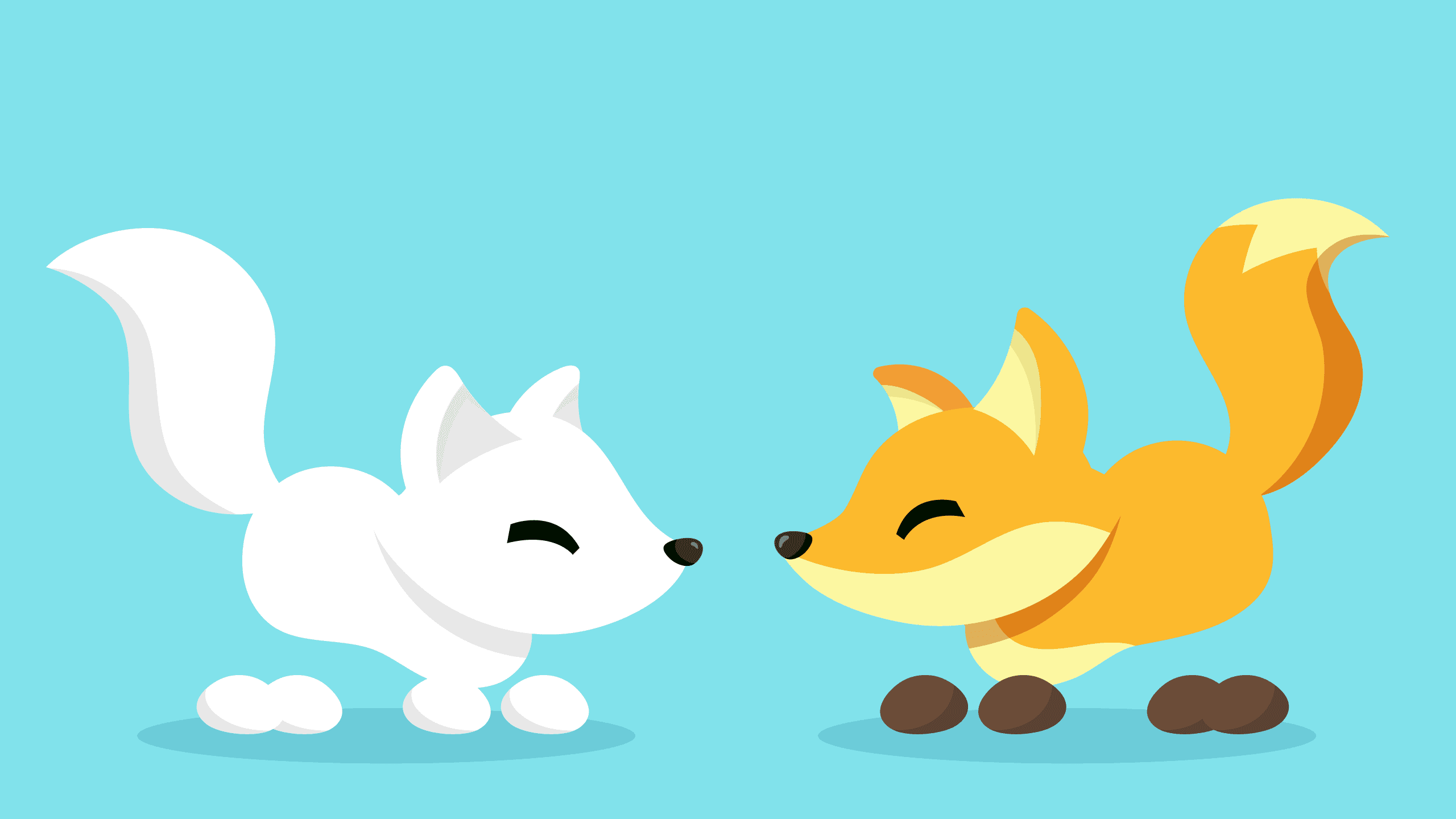 A Foxes Wallpaper wallpaper