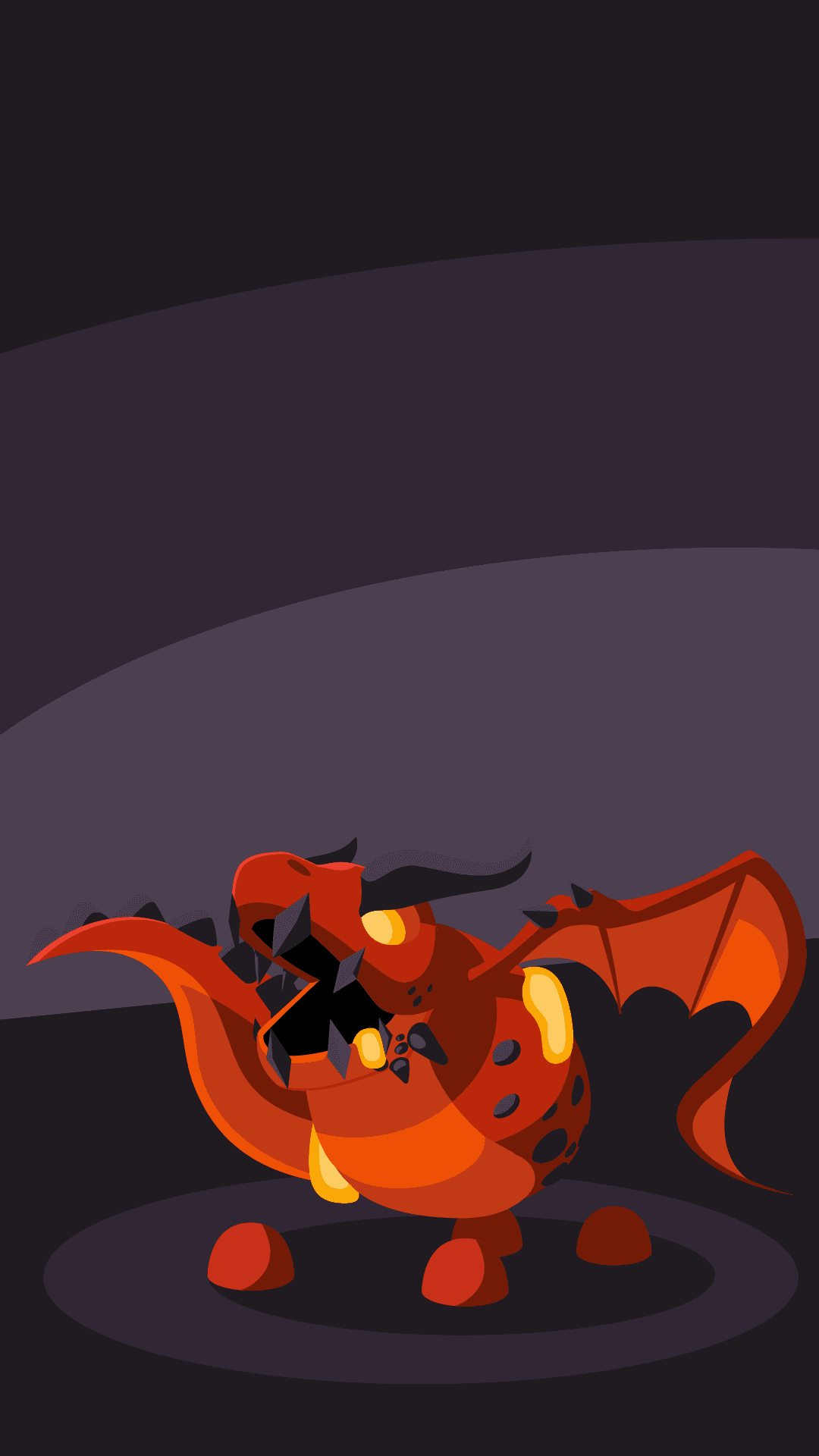 A Lava Dragon Wallpaper wallpaper