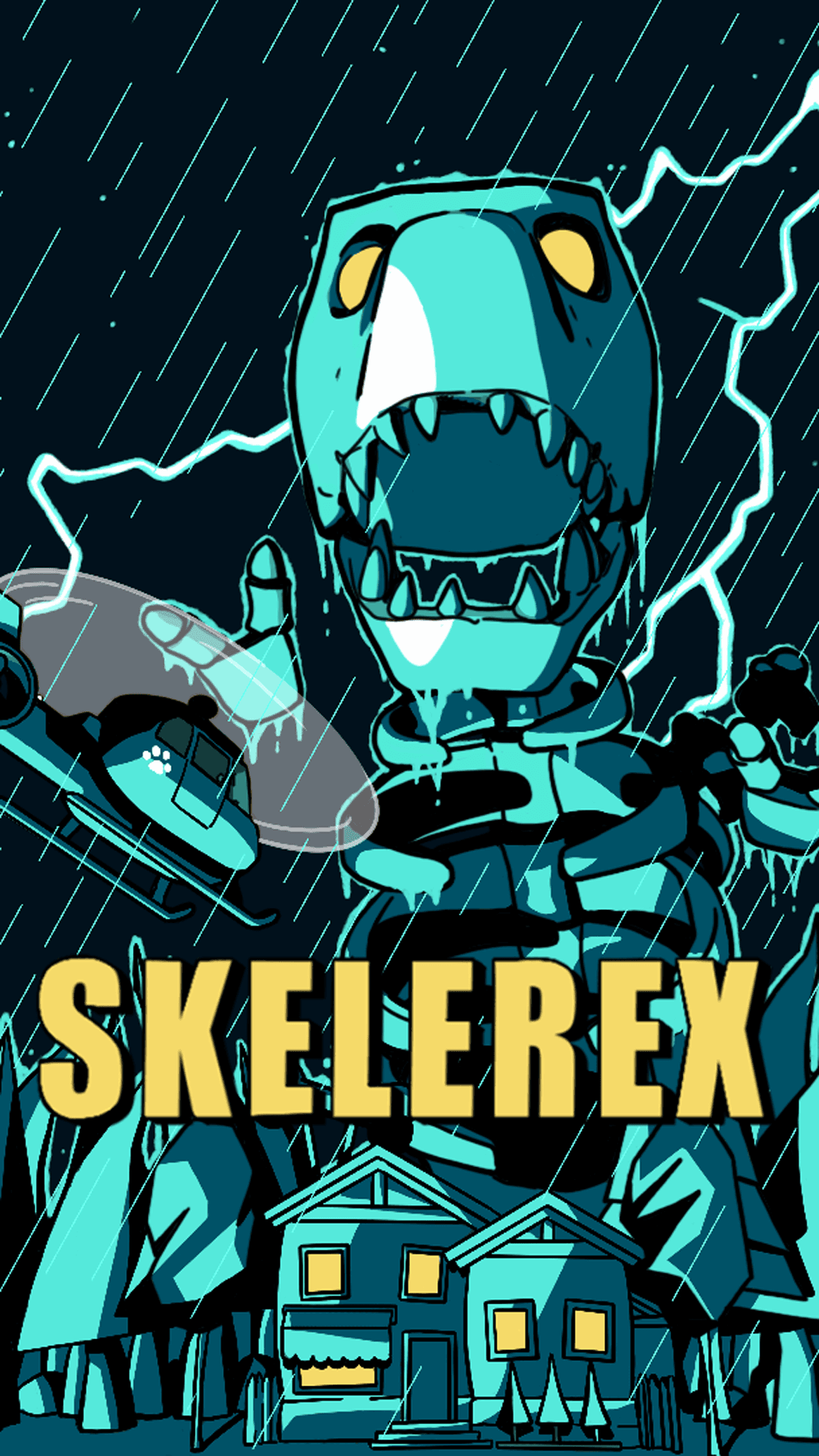 A Skele-Rex Wallpaper wallpaper