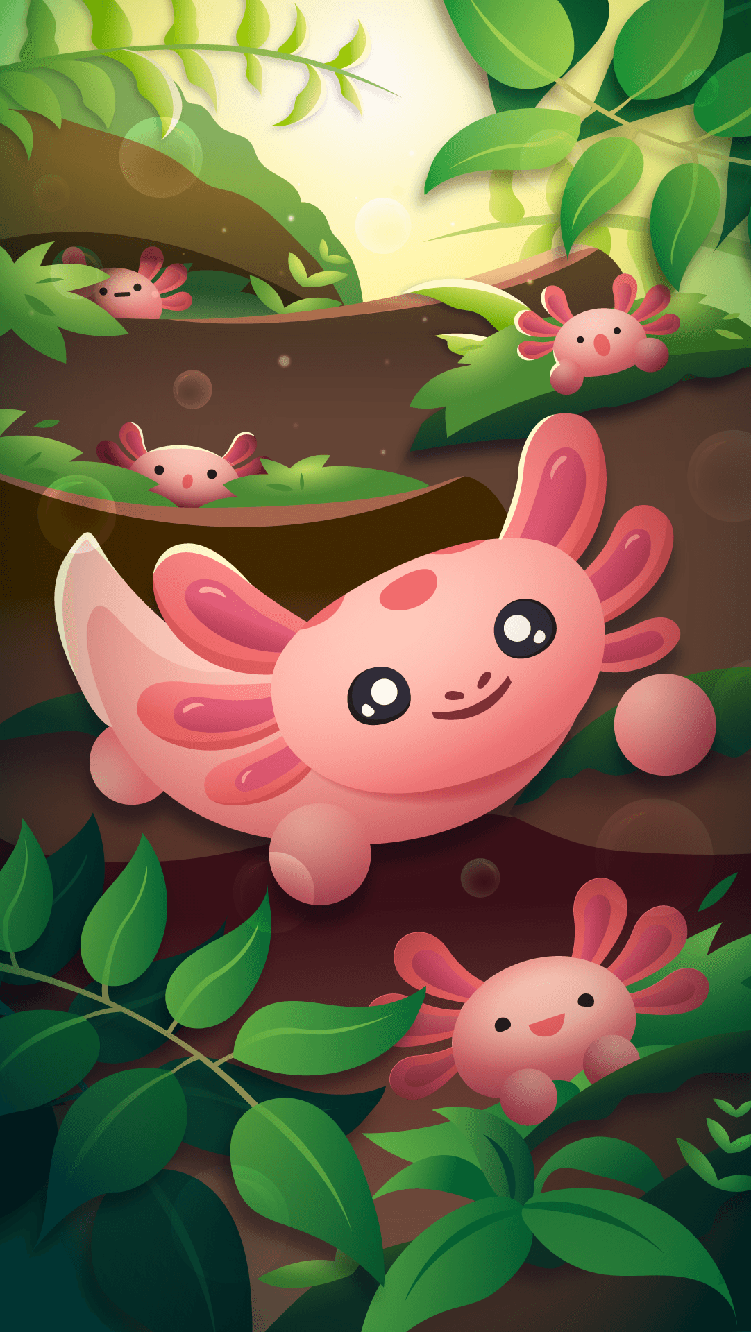 A Axolotl Wallpaper wallpaper
