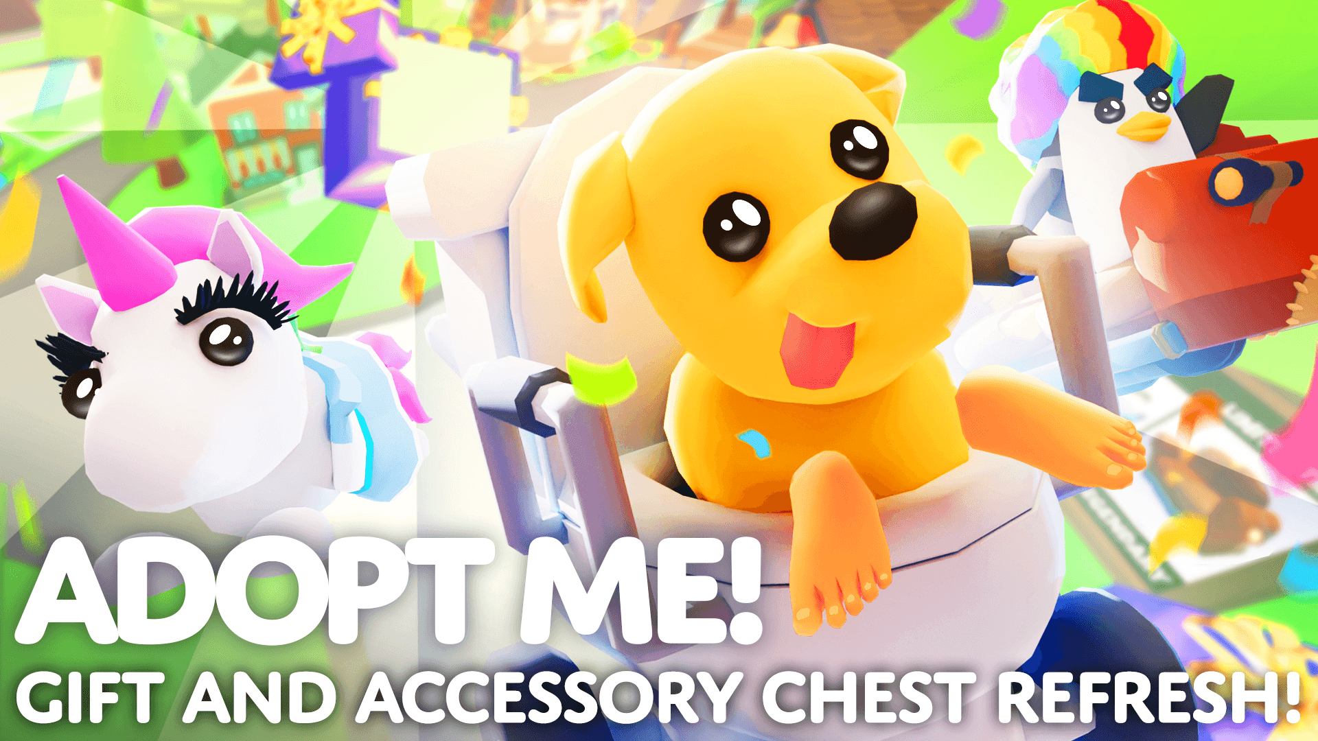🤠 Gift and Accessory Chest Refresh! 🤠 - Adopt Me!