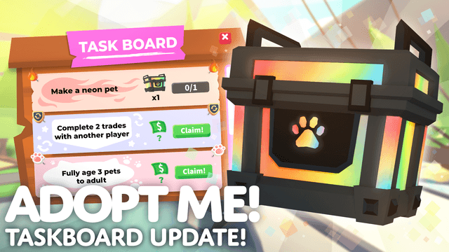 Adopt Me Rotation 📋 Taskboard Update Notes! 📋 - Adopt Me!